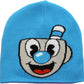 CUPHEAD MUGMAN REVERSIBLE KNIT BEANIE