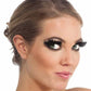 BLACK FEATHER EYELASHES