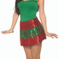 CHRISTMAS SEQUIN SKIRT
