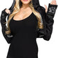Grey Cat Hooded Shrug - M/L