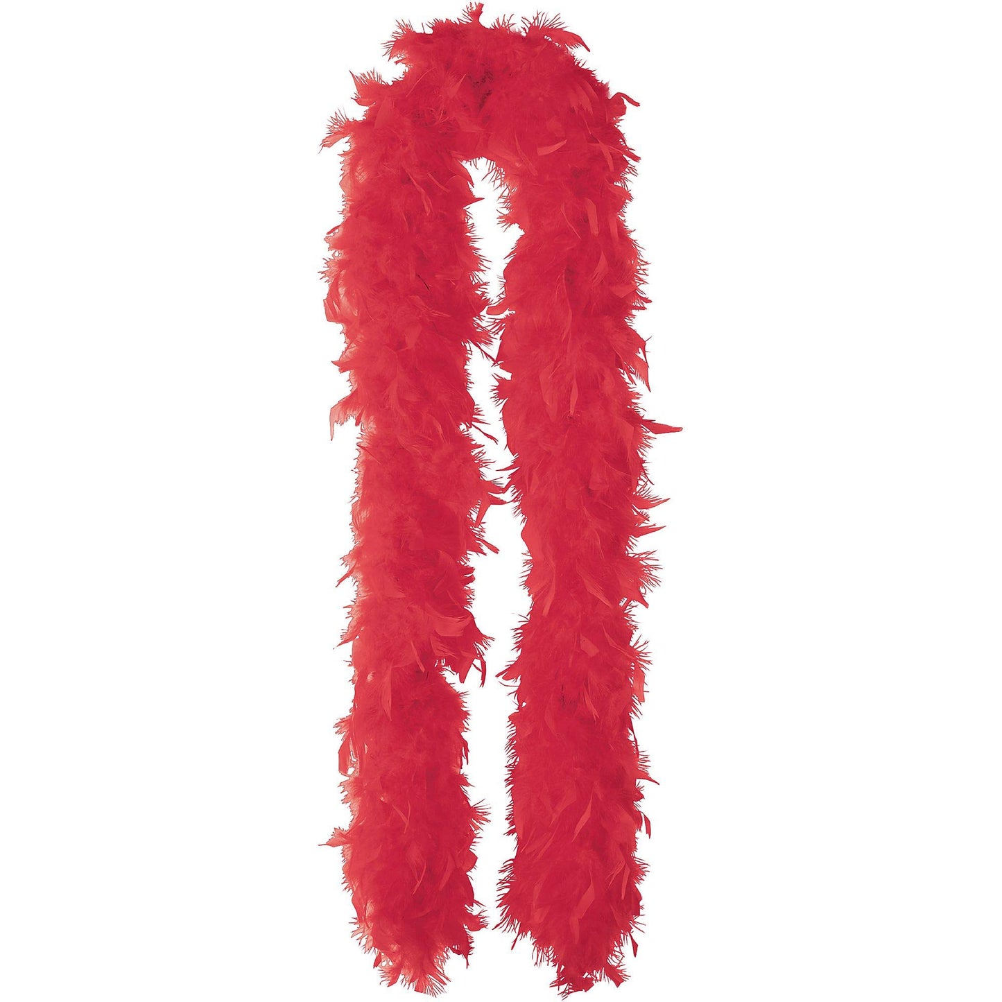 FEATHER BOA 72 RED