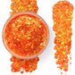 GLITTER 3/4OZ ORANGE