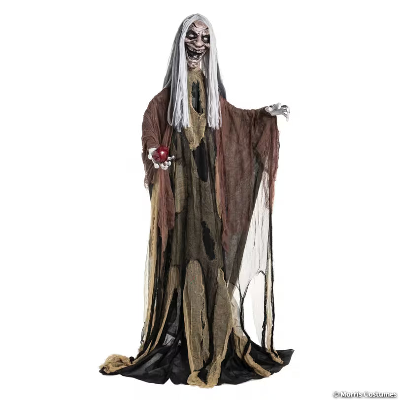 Animated Standing Body Turning Witch