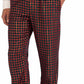 PLAID CHRISTMAS PANTS ADULT - 36