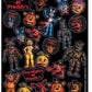 STICKERS FIVE NIGHTS AT FREDDYS 92PC