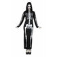 Skeleton Dress Adult - M