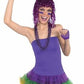 TINSEL WIG PURPLE