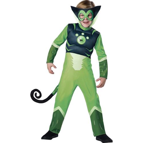 Wild Kratts Green Chris Spider Monkey Child - 6