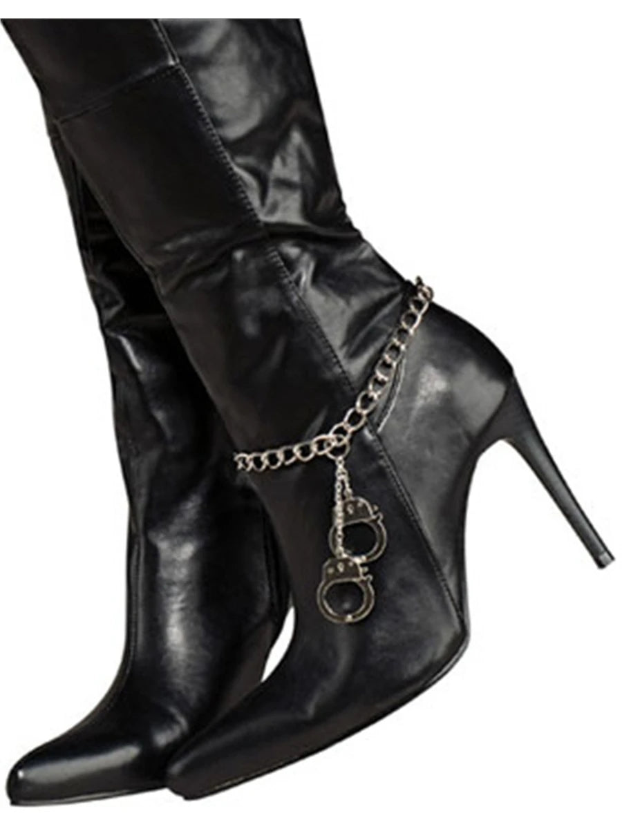 Police Handcuffs Boot Jewelry