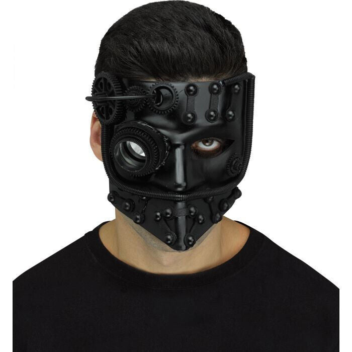 Cyborg Full Mask - Black