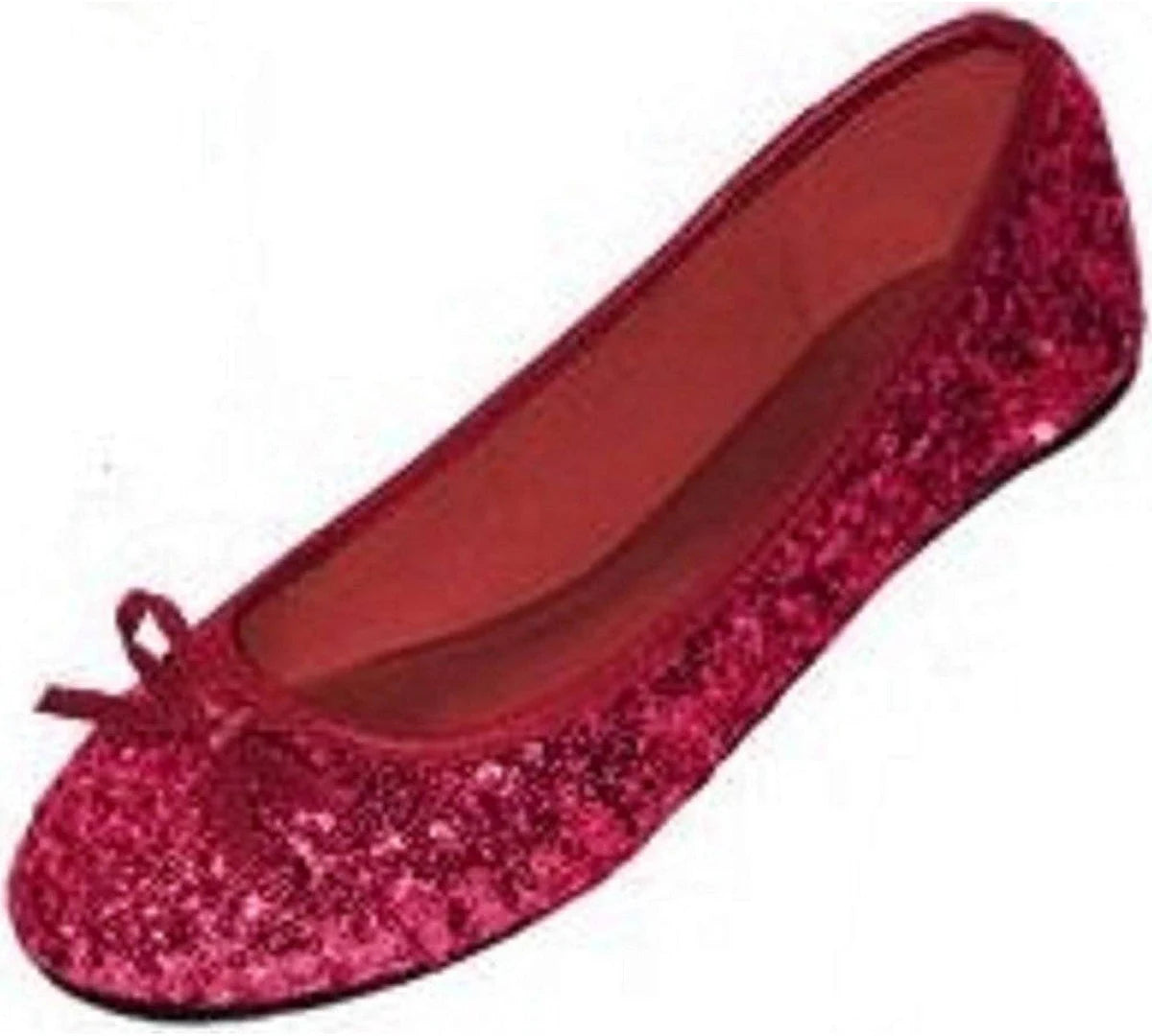 Red Flats Size 9